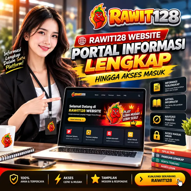 RAWIT128 WEBSITE - Portal Informasi dan Inovasi Modern